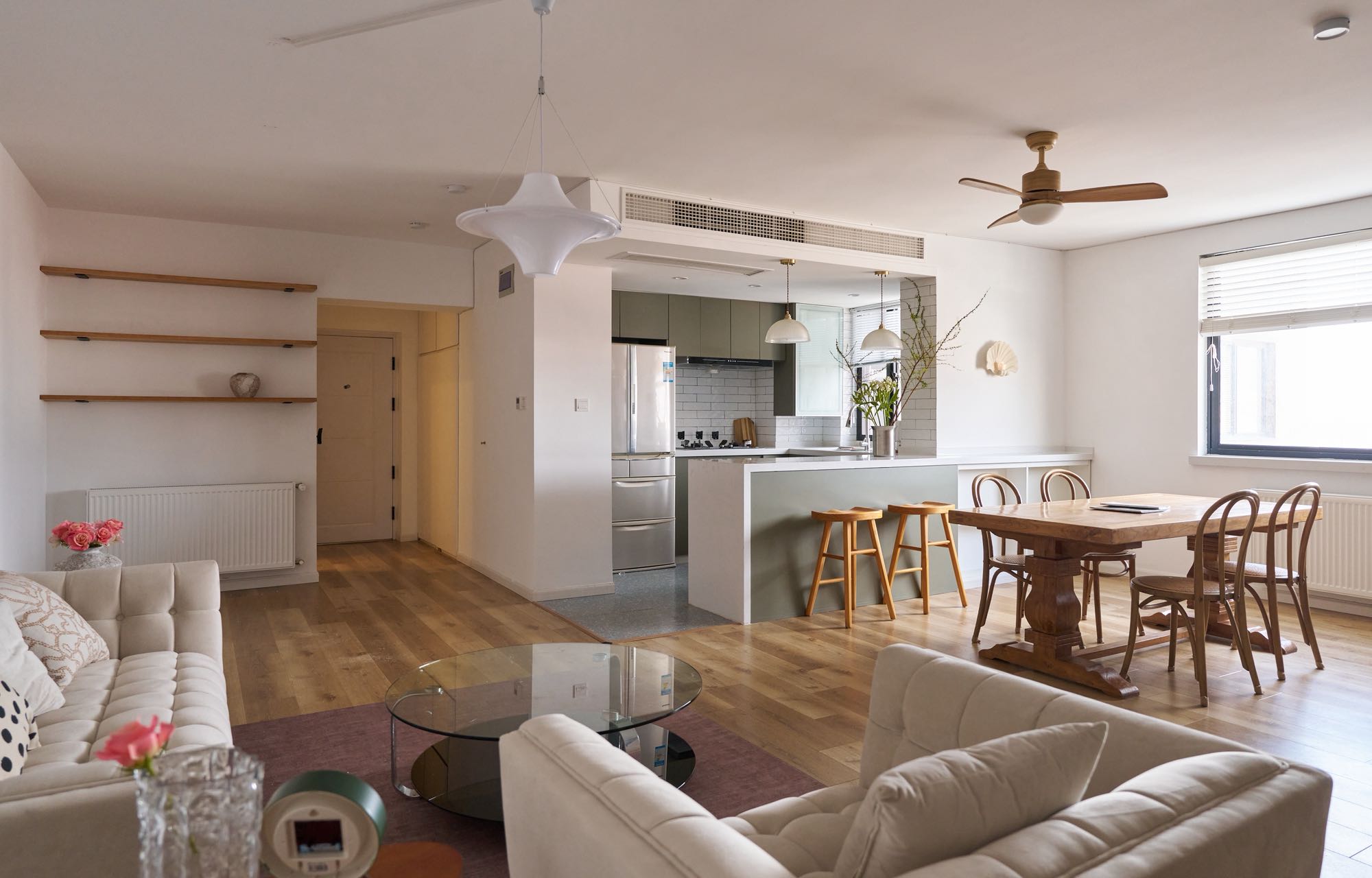 2br 2ba，*16.5k，middle huaihai rd（line13）