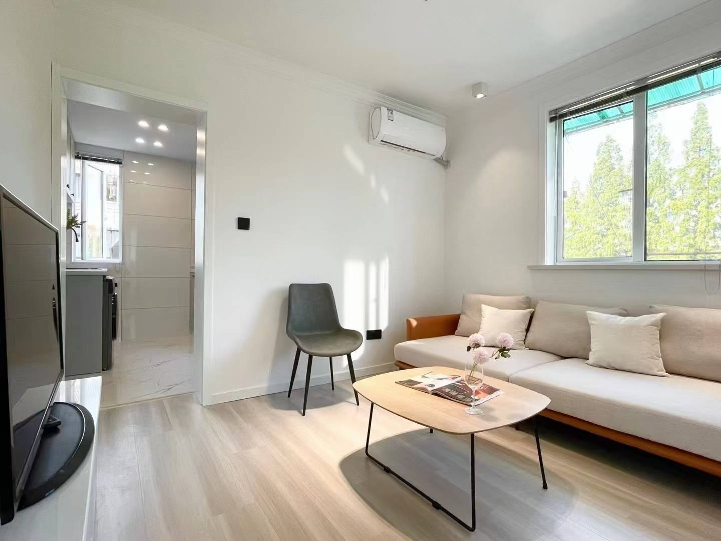 1br，9.5k，zhongshan park（line2/3/4)